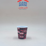 كاسات 6.5 اونص ملون 50 حبة